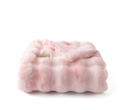 GentleSoft® Bubble Faux Fur Blanket