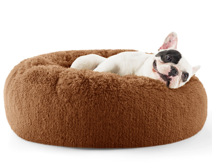 Calming Donut Bed for Dogs and Cats