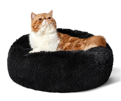 Calming Donut Bed for Dogs and Cats