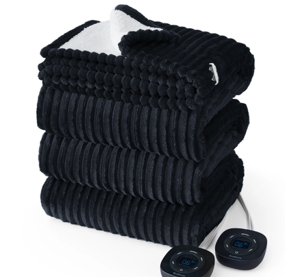 GentleSoft® Ribbed Heated Blanket