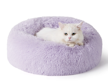 Calming Donut Bed for Dogs and Cats