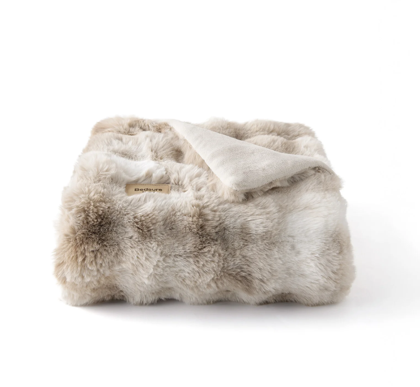 GentleSoft® Bubble Faux Fur Blanket