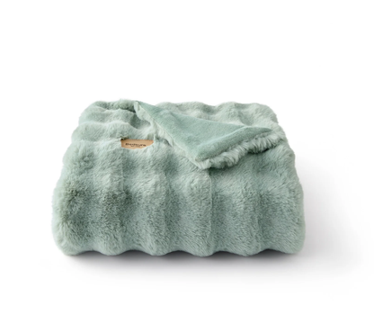 GentleSoft® Bubble Faux Fur Blanket