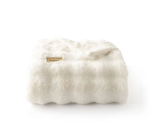 GentleSoft® Bubble Faux Fur Blanket