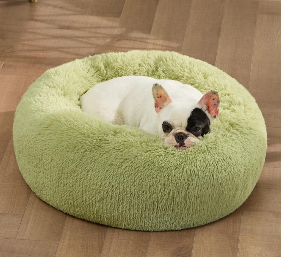 Calming Donut Bed for Dogs and Cats