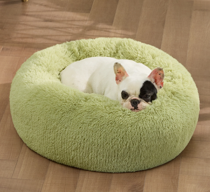 Calming Donut Bed for Dogs and Cats